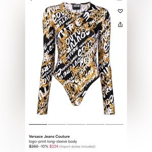 Versace couture jeans